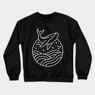 Jumping Whale Crewneck Sweatshirt